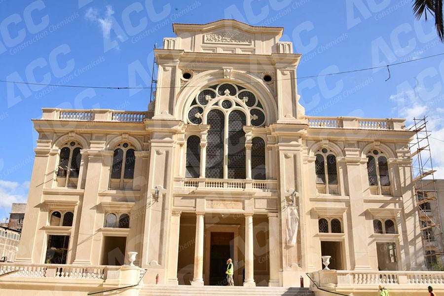 Restoration of the synagogue - Alexandria